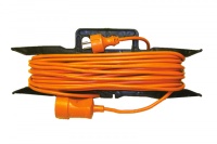 Удлинитель-шнур силовой на рамке УШз16 TDM (штепс. гнездо, 10м ПВС 3х1,5)*