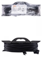 Удлинитель-шнур на рамке силовой народный ПВС 2200 Вт б/з, 40м, штепс. гнездо*